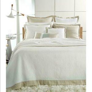 NWT Hotel Collection Voile King Coverlet